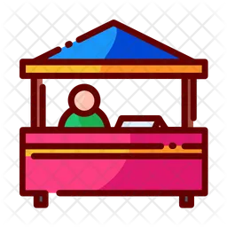 Information Booth  Icon