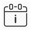 Information Calendar  Icon