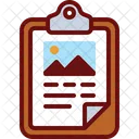 Information Clipboard Photo Information Details Icon