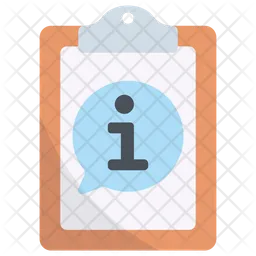 Information Clipboard  Icon