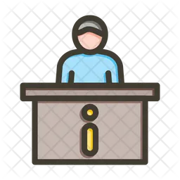 Information Desk  Icon