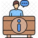 Information Desk Info Center Help Desk Icon