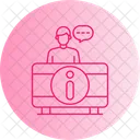 Information Desk Info Center Help Desk Icon