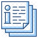 Information File Instructions Service Icon