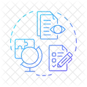 Information Gathering Reverse Engineering Icon