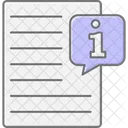 Information Contact Inquiry Icon