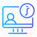 Information Virtual Assistant Caucasian Icon