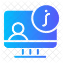 Information Virtual Assistant Caucasian Icon