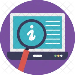 Information Search Process  Icon