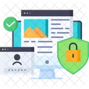 Cyber Crimes Cyber Security Information Security Icon
