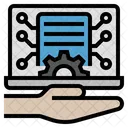 Information Technology System Service  Icon