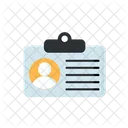 Informational Id Card  Icon