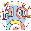 Informationsüberlastung  Symbol