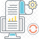 Traitement Des Donnees Traitement Donnees Icône