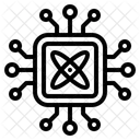 Accelerateurs Interference Qubit Icône