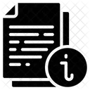 Informazioni Sul Documento Nota File Icon