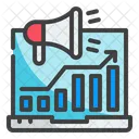 Informe Negocios Grafico Icono