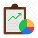 Informe Portapapeles Datos Icono