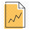 Informe Estadistica Grafico Icono