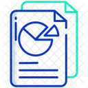 Informe Analitico Informe Informe Comercial Icono