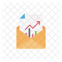 Informe Marketing Correo Electronico Icono