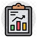 Informe Empresarial Analisis De Datos Infografia Icono