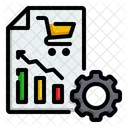 Informe de análisis de compras  Icono