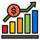 Informe Grafico De Barras Analisis Icono