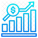 Informe De Analisis De Crecimiento Informe Grafico De Barras Icono