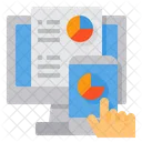 Informe De Analisis En Linea Analisis Informe Icono