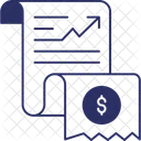 Informe De Gastos Presupuesto Informe Financiero Icono