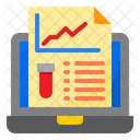 Informe De Investigacion Investigacion En Linea Laboratorio Icono