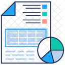 Informe Empresarial Analisis Estadistico Crecimiento Empresarial Icono