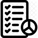 Informe Del Proyecto Informe De Analisis Grafico Circular Icono