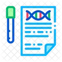 Informe de prueba de adn  Icono