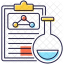 Informe De Quimica Informe De Laboratorio Informe De Prueba Icono