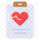 Salud Informe Corazon Icono