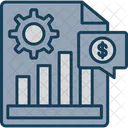 Informe de tasa de interés  Icono