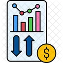 Informe De Ventas Resumen De Ingresos Analisis De Rendimiento Icono