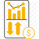 Informe De Ventas Resumen De Ingresos Analisis De Rendimiento Icono