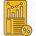 Informe De Ventas Analisis De Ingresos Rendimiento Empresarial Icono