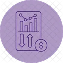 Informe De Ventas Resumen De Ingresos Analisis De Rendimiento Icono