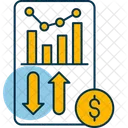 Informe De Ventas Resumen De Ingresos Analisis De Rendimiento Icono