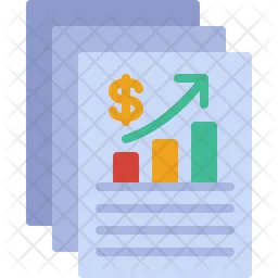 Informe del mercado de valores  Icono