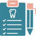 Informe Dental Dental Informe Icono