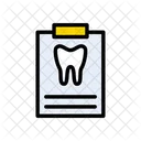 Informe dental  Icono