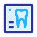 Informe dental  Icono