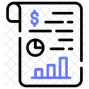 Negocios Informe Analisis Icono