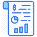 Negocios Informe Analisis Icono