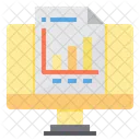 Informe En Linea Analisis En Linea Analisis Icono